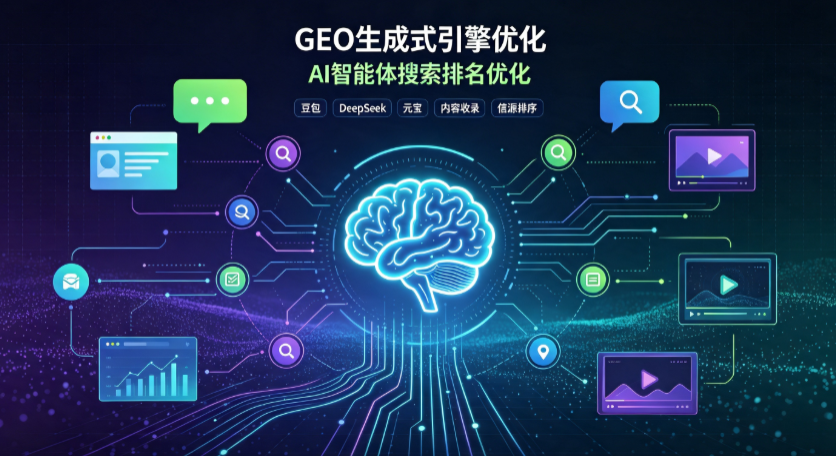 洮南市GEO 浪潮来袭：生成式引擎优化崛起，创作者争抢豆包、DeepSeek、元宝智能体流量入口